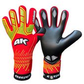 Czerwono-żółte rękawice bramkarskie 4Keepers Neo Lava NC - Junior