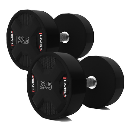 HPC SET ZESTAW HANTLI POLIURETANOWYCH 2 x 2.5 - 25 KG CPU (275 KG) HMS