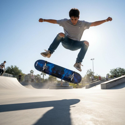 DESKOROLKA DREWNIANA LION BEST SPORTING