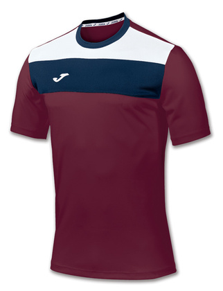 Bordowa koszulka piłkarska Joma Crew 100224.650