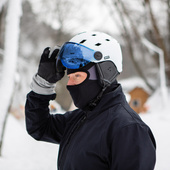 Kask narciarski Meteor Glide M 55-58 cm biały