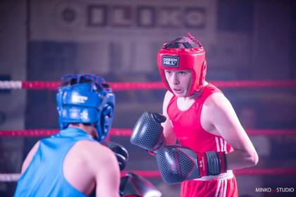 Rękawice bokserskie skóra naturalna PRO SPIDER 16 oz