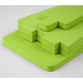 Płotek treningowy składany pianka EVA regulowana wysokość SMJ sport  PP-3161