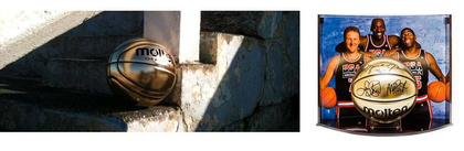 BG-SL7 Piłka do koszykówki Molten Gold kolekcjonerska złota