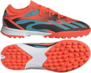 Pomarańczowe buty turfy Adidas X Speedportal Messi.3 GZ5141 - Junior
