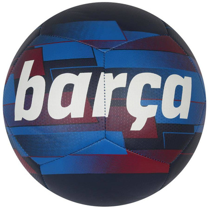 Niebieska piłka nożna Nike FC Barcelona Pitch DC2237 451 - rozmiar 5