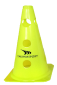 Żółty pachołek z otworami 23 cm Yakimasport 100042