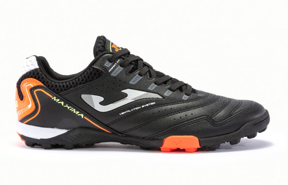 Czarno-pomarańczowe buty sportowe Joma Maxima 2301 MAXS2301TF