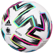 Biała piłka nożna meczowa Adidas Uniforia FH7362 OMB - rozmiar 5