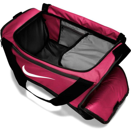 Różowa torba Nike Brasilia Duffel BA5957 666 - rozmiar S 