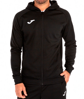 Czarna bluza z kapturem Joma Menfis 101303.100