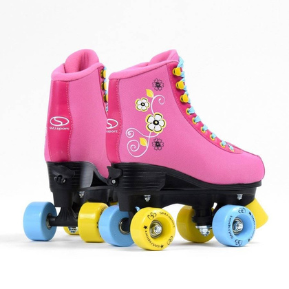 Wrotki regulowane SMJ sport DE006 Pink