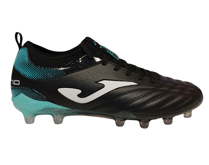 Czarno-turkusowe buty piłkarskie Joma NUMERO-10 2531 N10W2531FG