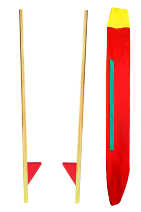 Szczudła cyrkowe drewniane 140 cm