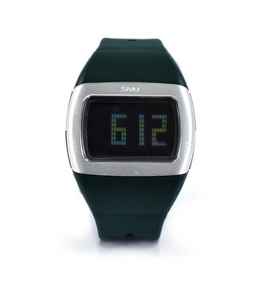 Zegarek-Pulsometr sportowy Smj JS-722 szary