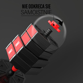 SGC40 SZTANGIELKI-SZTANGA KOMPOZYT 40 KG HMS