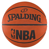 Brązowa piłka koszykowa do koszykówki Spalding NBA rozmiar 7