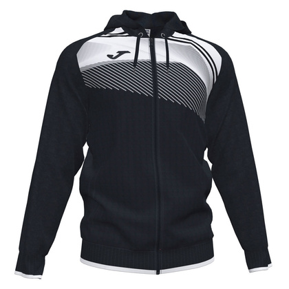 Czarno-biała bluza z kapturem Joma Supernova II 101605.102