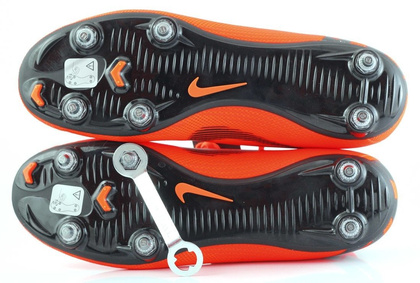 Pomarańczowo-czarne buty piłkarskie Nike Mercurial Superfly Academy SG-PRO AH7364-810