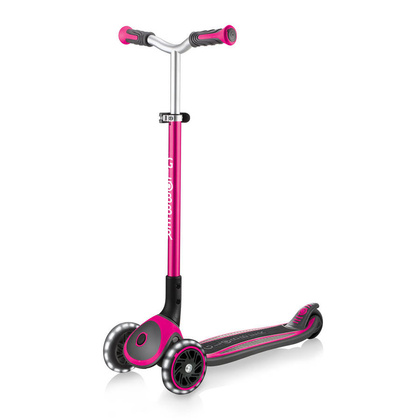 Różowa hulajnoga do jazdy Globber Master Lights 662-110-2
