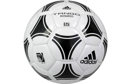 Biało-czarna piłka nożna Adidas Tango Rosario 656927