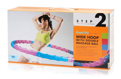 Różowo-niebieski hula-hop Wide 2