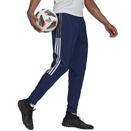 Granatowe spodnie dresowe Adidas Tiro 21 Woven GH4470