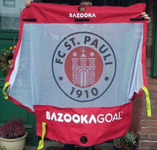Siatka do bramki BAZOOKA GOAL czerwona