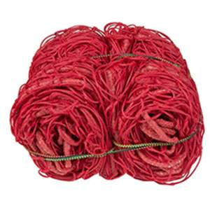 Siatka do bramki 3x2m głębokość 0,8/1m , PE fi4 oczko 10x10cm kolor: czerwony