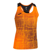 Pomarańczowo-czarna koszulka bokserka Joma Elite VIII 901258.108