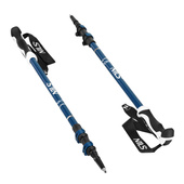 TK8601 BLUE KIJE TREKKINGOWE ALUMINIOWE NILS