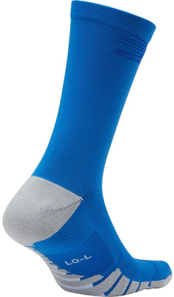 Niebieskie skarpetki treningowe Nike Matchfit Crew Team SX6835-463