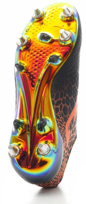 Czarno-pomarańczowe buty piłkarskie Joma Propulsion Lite 801 SG