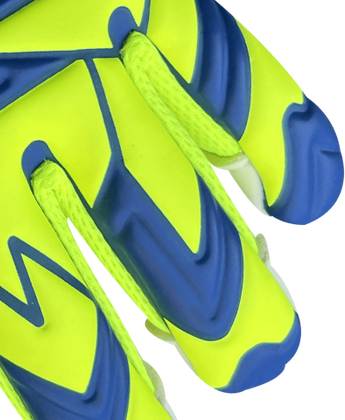 Niebiesko-seledynowe rękawice bramkarskie 4Keepers Equip Breeze NC - Junior