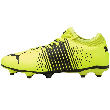 Żółto-czarne buty piłkarskie Puma Future Z 4.1 FG/AG 106400 01 - Junior