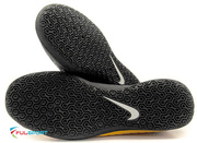 Żółto-czarne buty piłkarskie na halę Nike Hypervenom Phade IC 852583-801 JR