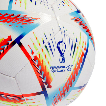 Biała piłka nożna Adidas Al Rihla Training Fifa World Cup 2022 H57798