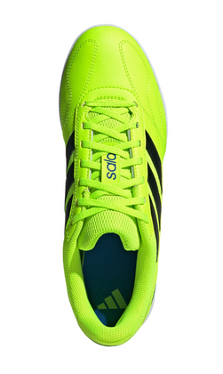 Seledynowe buty halowe Adidas Super Sala III IH7687