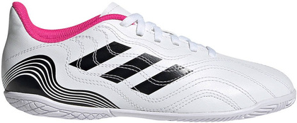 Białe buty piłkarskie halówki Adidas Copa Sense.4 FX1974 - Junior