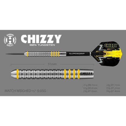 Rzutki Harrows Chizzy 80% Softip