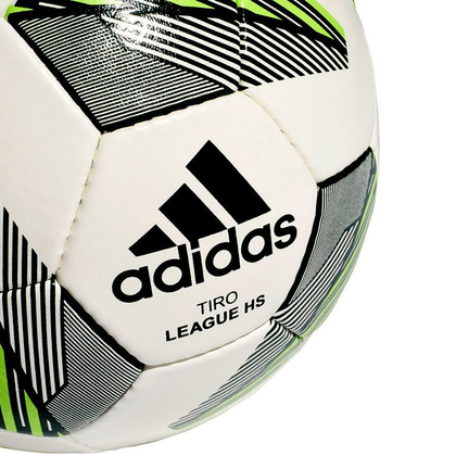 Biało-zielona piłka nożna Adidas Tiro Match FS0368 rozmiar 5 + Pompka