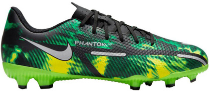 Czarno-zielone buty piłkarskie korki Nike Phantom GT2 Academy DM0737 003