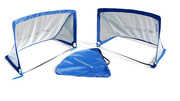 Niebieskie bramki przenośne Yakimasport POP-UP 100272 2szt.