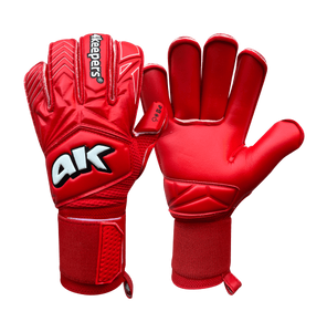 Czerwone rękawice bramkarskie 4Keepers Force V4.23 RF - Junior