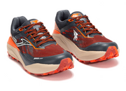 Grafitowo-pomarańczowe buty trekkingowe Joma Kubor 2506 TKKUBS2506