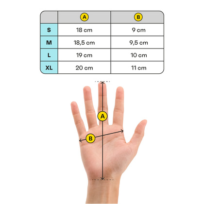 Rękawice zimowe Meteor Snorra L czarny