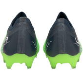 Czarno-zielone buty piłkarskie korki Puma Ultra 3.3 106529 03 - Junior