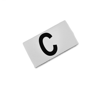 Biała opaska kapitańska Yakimasport 100192 - junior