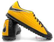 Pomarańczowo-czarne buty piłkarskie na orlik Nike Hypervenom Phade TF 852545-801