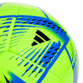 Zielono-niebieska piłka nożna Adidas Al Rihla Club Fifa World Cup 2022 H57785